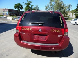 2005 MITSUBISHI ENDEAVOR LIMITED RED 3.8 AT 4WD 203964